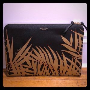 Henri Bendel Leather Computer Case NEW